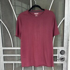Awareness Kenneth Cole burgundy Short Sleeve Tee